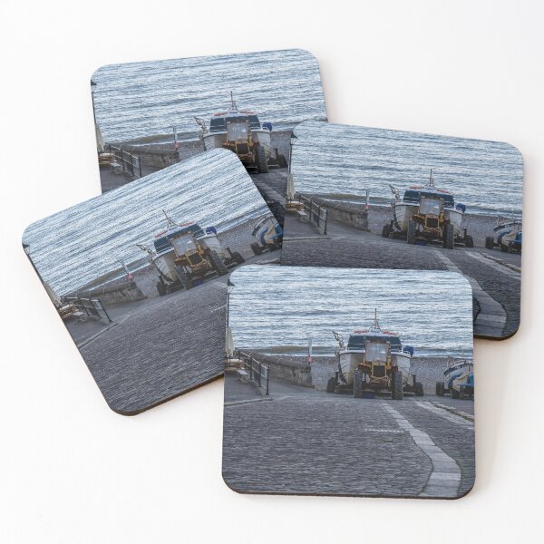 Item preview, Fishing boats on Cromer beach designed and sold by yackers1.