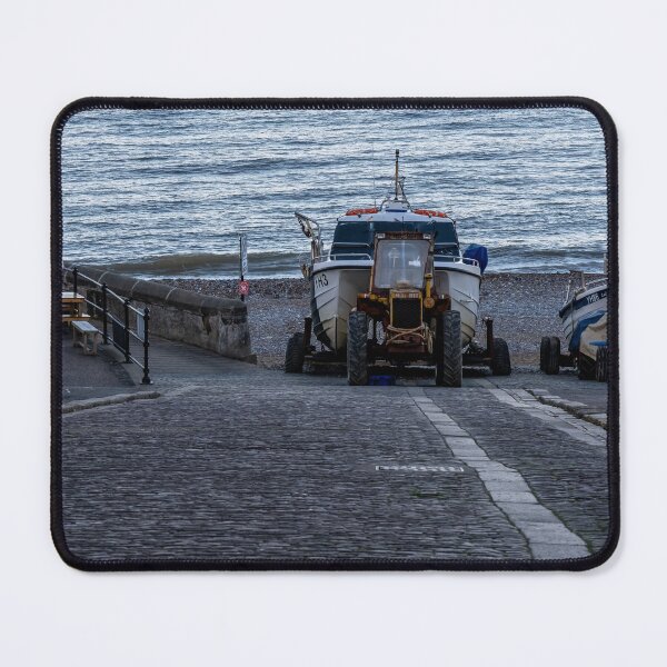 Item preview, Fishing boats on Cromer beach designed and sold by yackers1.