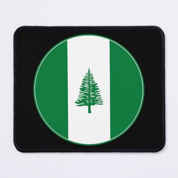Item preview, Norfolk Island Flag Round Design designed and sold by NTGUILTY.