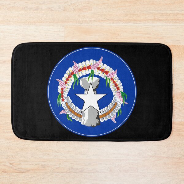 Item preview, Northern Mariana Islands Flag Round Design designed and sold by NTGUILTY.