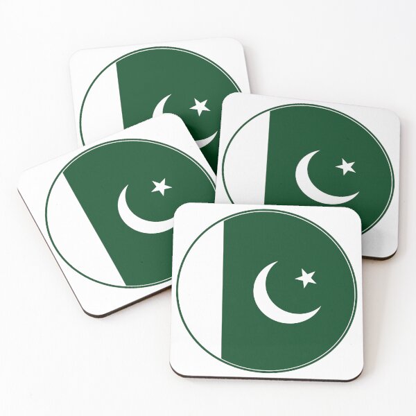Item preview, Pakistan Flag Round Design designed and sold by NTGUILTY.