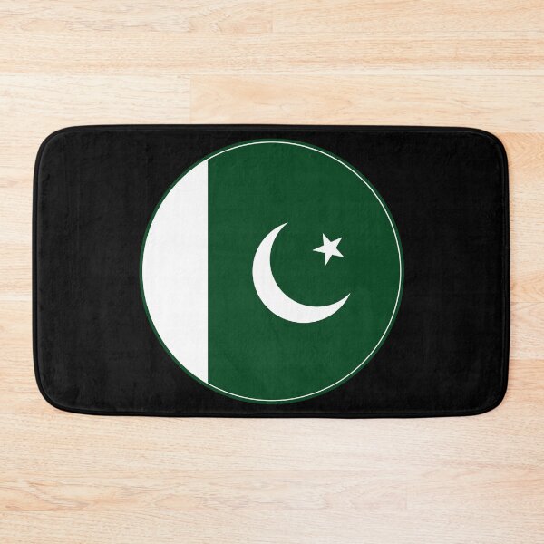 Item preview, Pakistan Flag Round Design designed and sold by NTGUILTY.