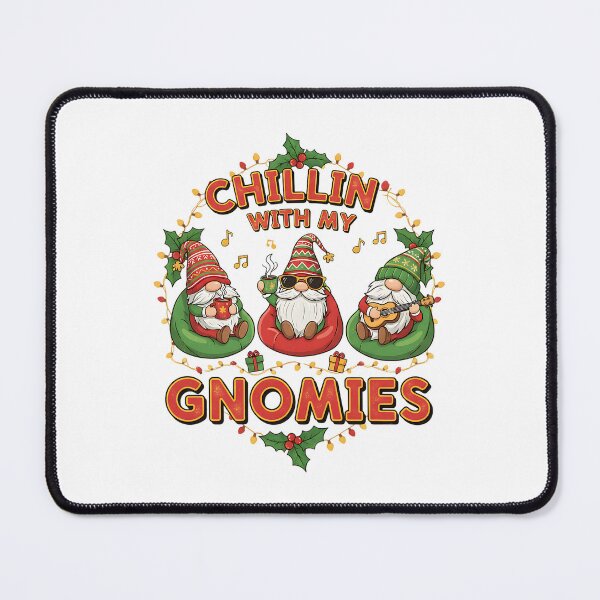 Item preview, Three Gnomes Chilling With My Gnomies designed and sold by Silent Watch Threads..
