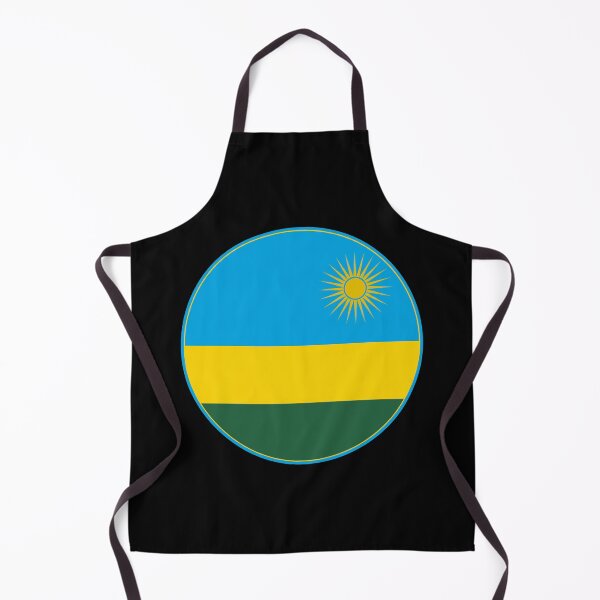 Item preview, Rwanda Flag Round Design designed and sold by NTGUILTY.
