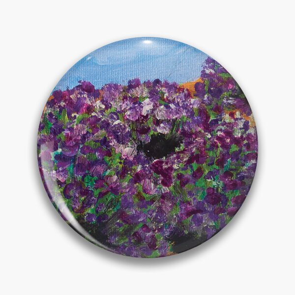 Item preview, Lavender Field Canvas Painting – Fine Art Landscape designed and sold by pineappledizajn.