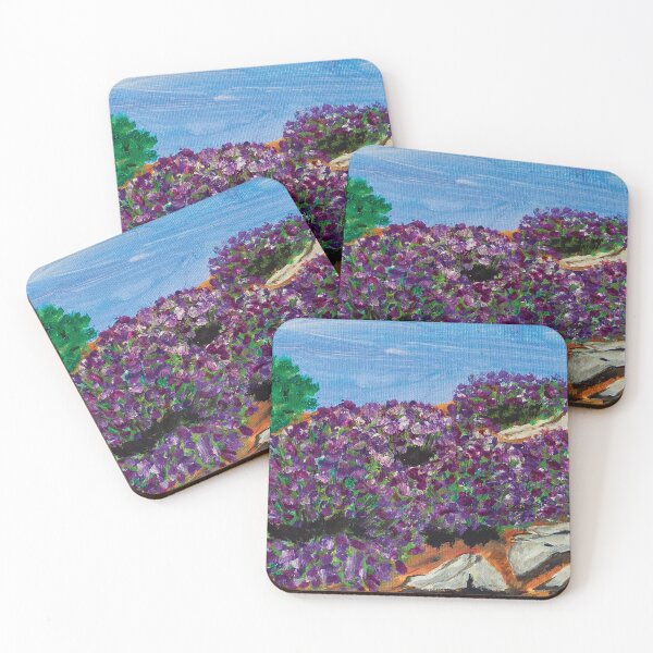 Item preview, Lavender Field Canvas Painting – Fine Art Landscape designed and sold by pineappledizajn.