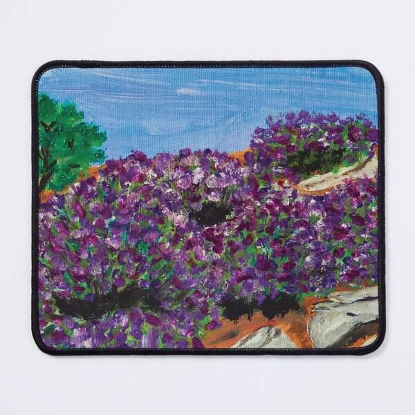 Item preview, Lavender Field Canvas Painting – Fine Art Landscape designed and sold by pineappledizajn.
