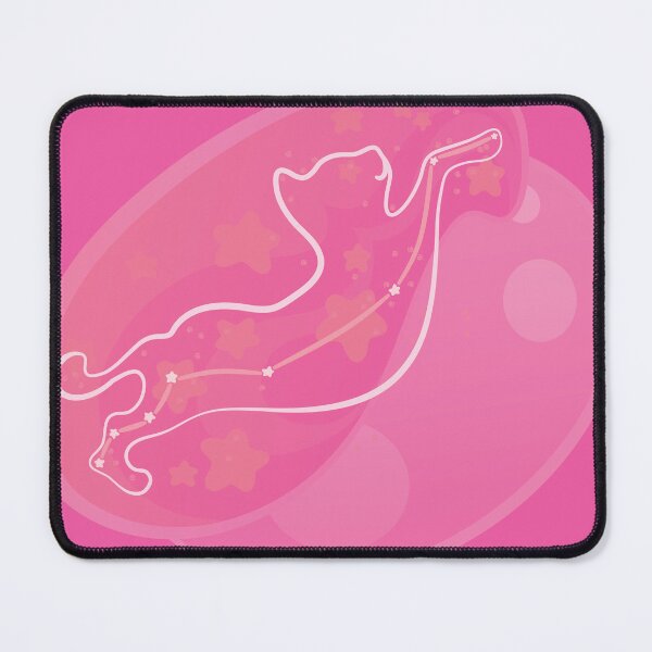 Item preview, Minimalist Kitten Silhouette over Pink designed and sold by Oni Figments.
