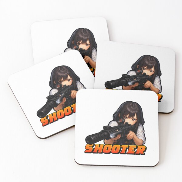 Item preview, PEW PEW GIRL – Cute, Loud, and Ready to Fire designed and sold by RAWLIFEGRAPHIC.