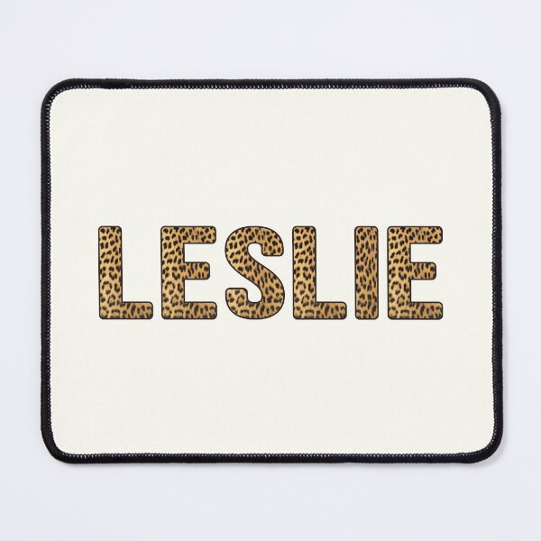 Item preview, Leslie Name Leopard Print designed and sold by Jeallan Designs.