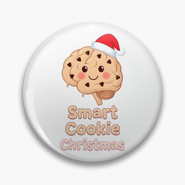 Item preview, Smart Cookie Christmas | Cute Brain Cookie | Funny Holiday Neuroscience Gift designed and sold by PureBrain.