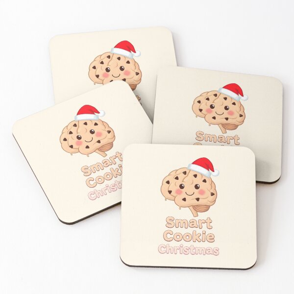 Item preview, Smart Cookie Christmas | Cute Brain Cookie | Funny Holiday Neuroscience Gift designed and sold by PureBrain.