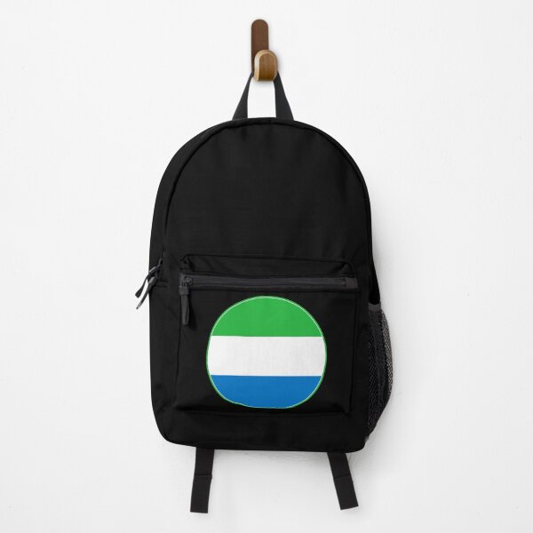 Item preview, Sierra Leone Flag Round Design designed and sold by NTGUILTY.