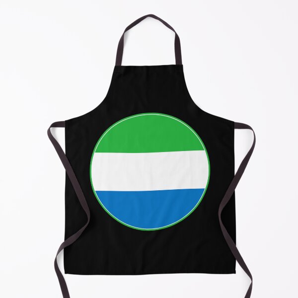 Artikelvorschau, Rundes Design der Flagge von Sierra Leone entworfen und verkauft von NTGUILTY.
