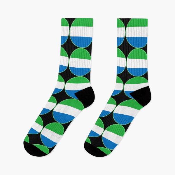 Item preview, Sierra Leone Flag Round Design designed and sold by NTGUILTY.