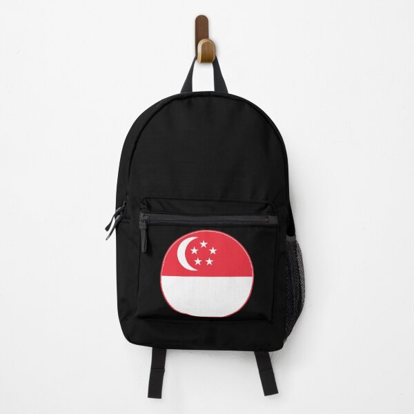 Item preview, Singapore Flag Round Design designed and sold by NTGUILTY.