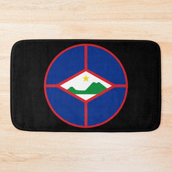 Item preview, Sint Eustatius Flag Round Design designed and sold by NTGUILTY.