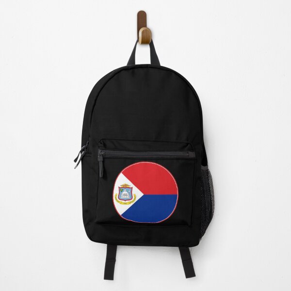 Item preview, Sint Maarten Flag Round Design designed and sold by NTGUILTY.