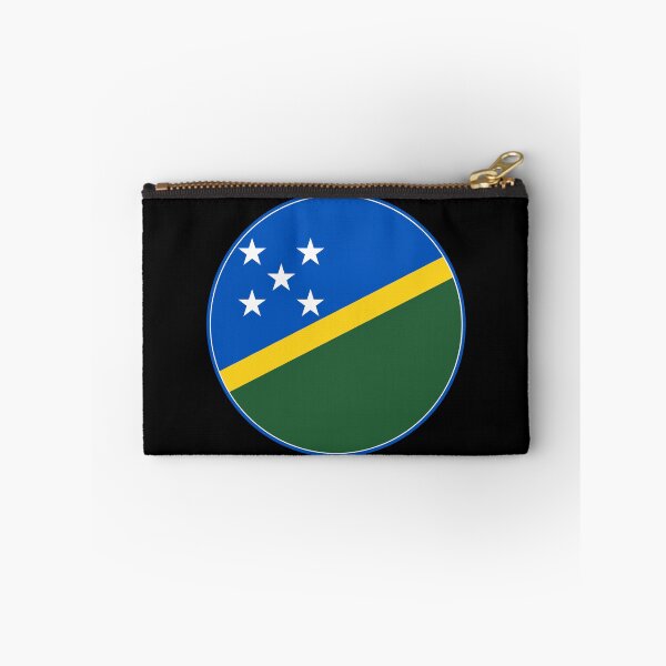 Item preview, Solomon Islands Flag Round Design designed and sold by NTGUILTY.