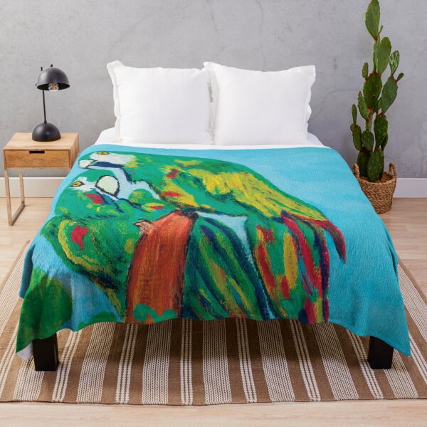 Item preview, Parrots Painting – Colorful Ara Tropical Bird Illustration designed and sold by pineappledizajn.