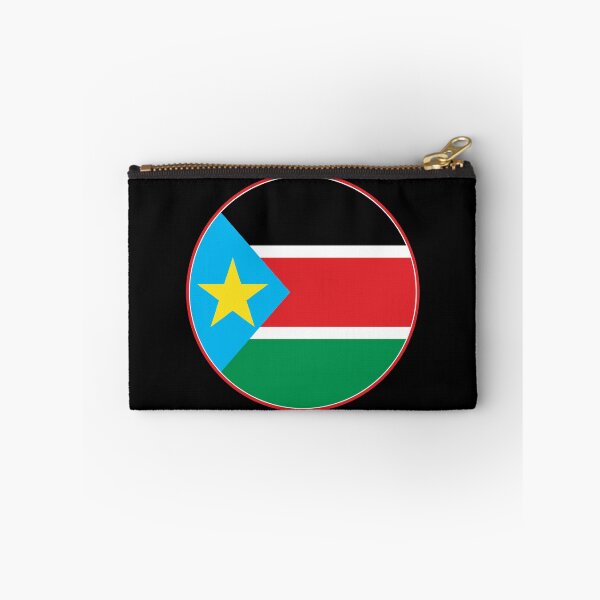 Item preview, South Sudan Flag Round Design designed and sold by NTGUILTY.