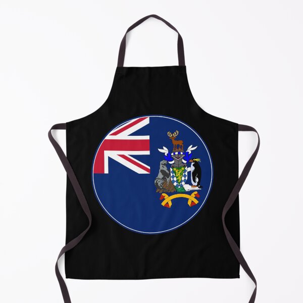 Item preview, South Georgia and the South Sandwich Islands Flag Round Design designed and sold by NTGUILTY.