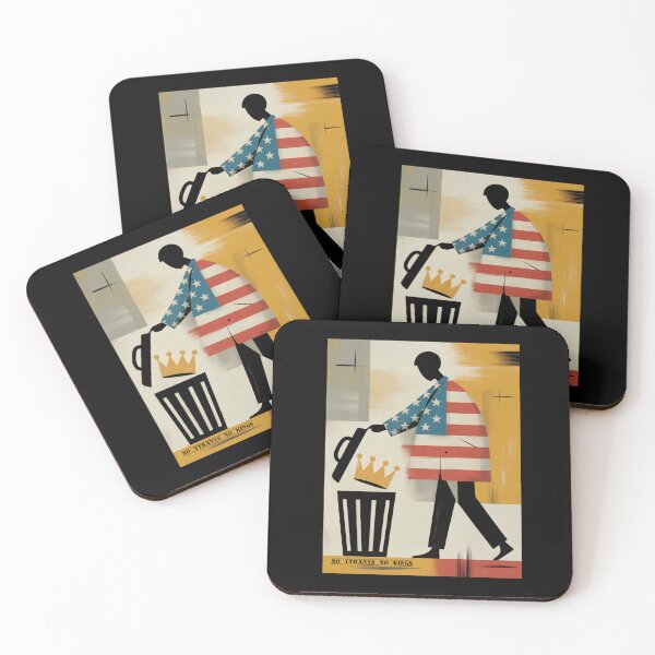 Item preview, No Tyrants No Kings – American Freedom Minimalist Art designed and sold by Ania_BM.