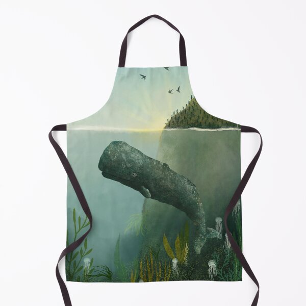 Item preview, Wanderlust - Sperm whale designed and sold by Katherine Quinn Illustration.