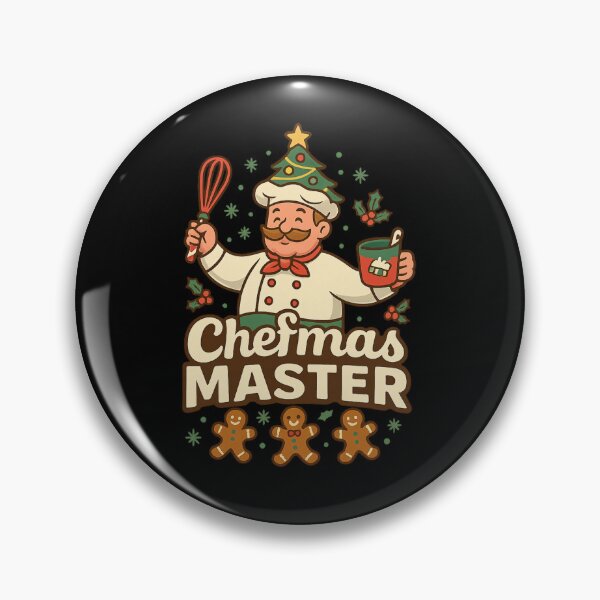 Item preview, Chefmas Master – Funny Christmas Chef Baking Design for Holiday Cooks designed and sold by AddictiveDesign.