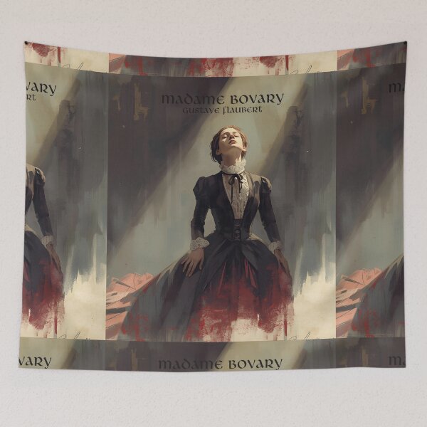 Item preview, 'Madame Bovary' by writer Gustave Flaubert designed and sold by Filologica.