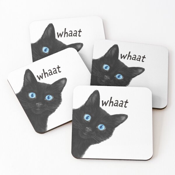 Item preview, My Friend - Black Cat designed and sold by WHAAT-ARTSTORE.