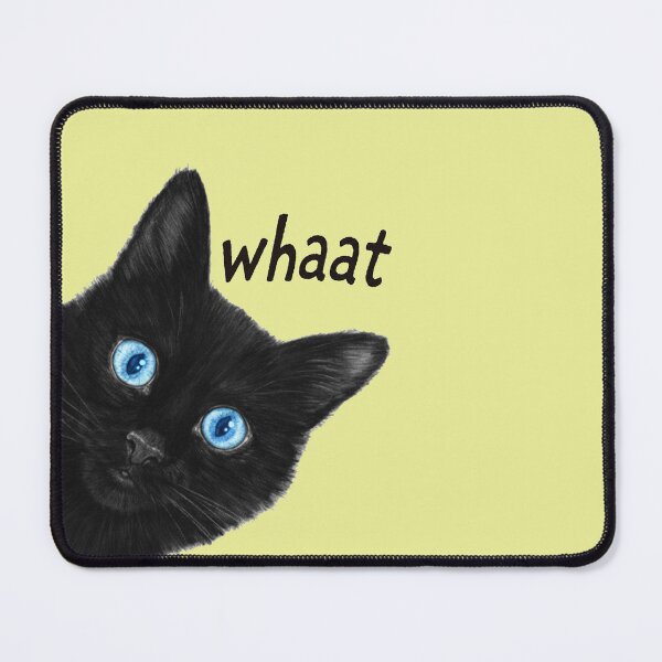 Item preview, My Friend - Black Cat designed and sold by WHAAT-ARTSTORE.