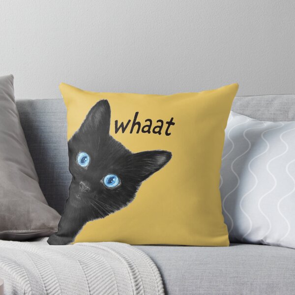 Item preview, My Friend - Black Cat designed and sold by WHAAT-ARTSTORE.