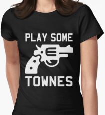Townes Van Zandt Women's Fitted T-Shirt