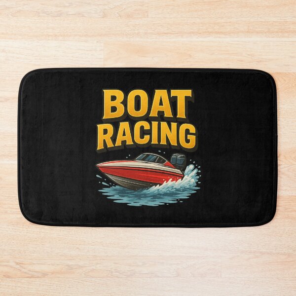 Item preview, Boat Racing Cartoon designed and sold by ChristinasMess.
