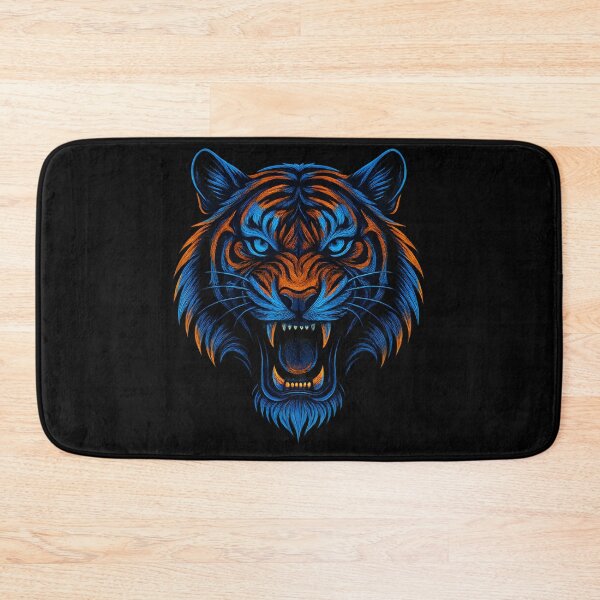Item preview, Neon Tiger – Fierce Urban Animal Design designed and sold by darkan1.