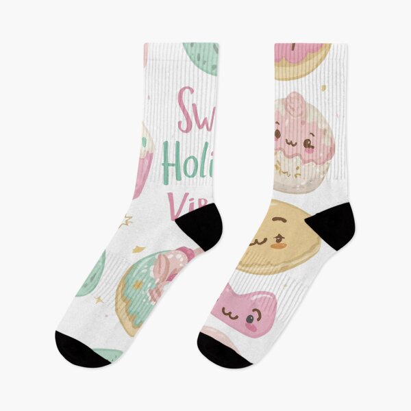 Item preview, Sweet Holiday Vibes – Cute Kawaii Dessert Art designed and sold by snoezelstudio.