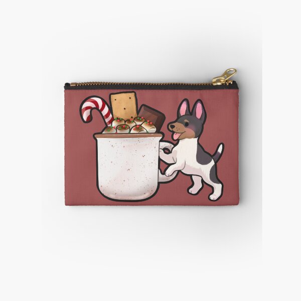 Item preview, Toy Fox Terrier y chocolate caliente designed and sold by Handbreadth Designs.