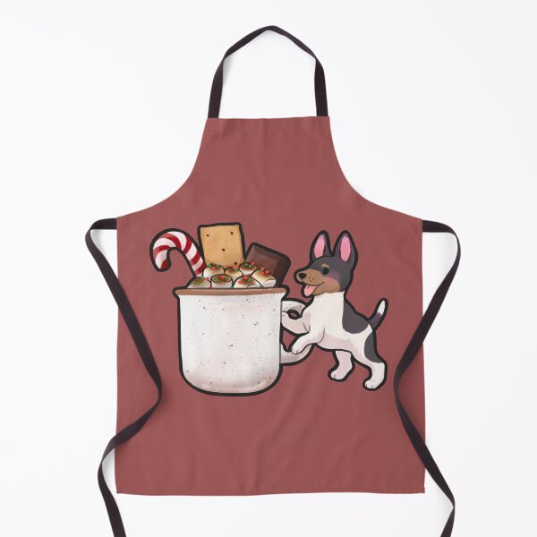Item preview, Toy Fox Terrier and Hot Cocoa designed and sold by Handbreadth Designs.