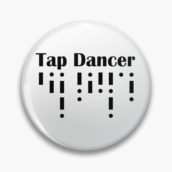 Item preview, morse code tap dancer designed and sold by yorkrhythmtap.
