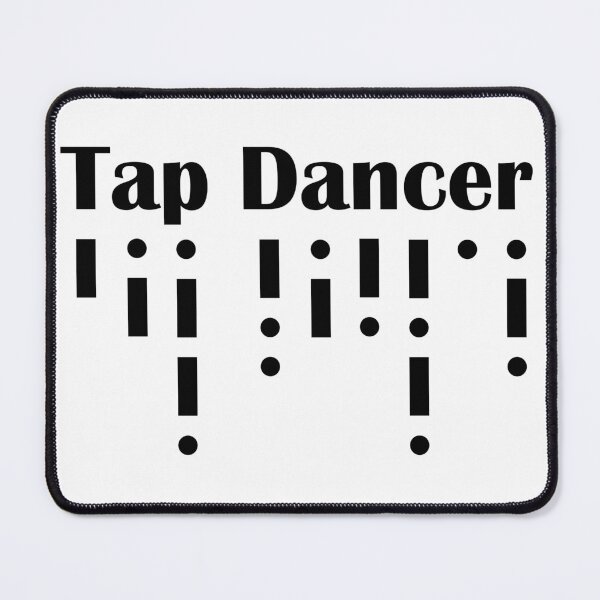 Item preview, morse code tap dancer designed and sold by yorkrhythmtap.