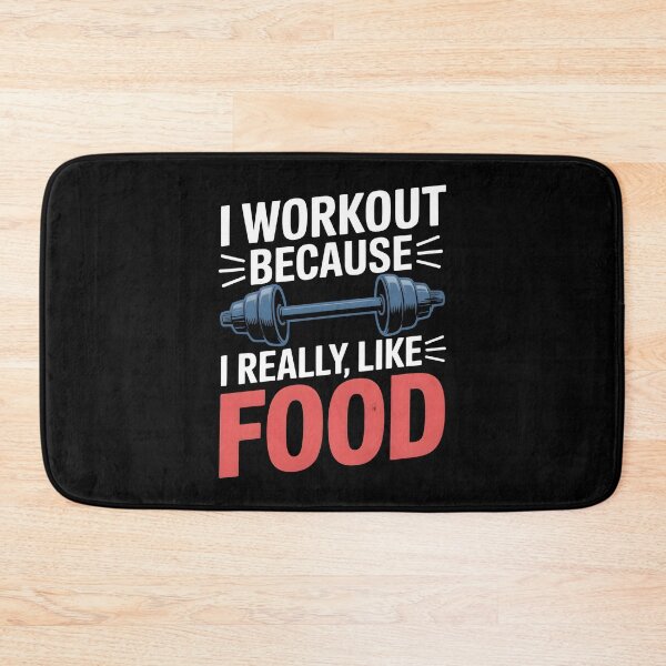 Item preview, I Workout Because I Really Really Like Food - Funny Gym Foodie designed and sold by motivationaltee.