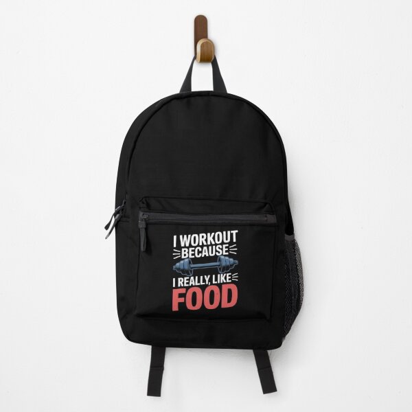 Item preview, I Workout Because I Really Really Like Food - Funny Gym Foodie designed and sold by motivationaltee.
