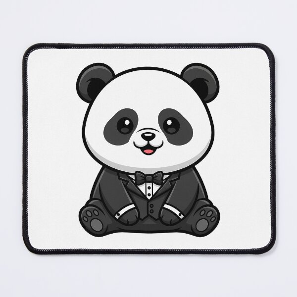 Item preview, Dapper Panda in Tuxedo - Cute Formal Animal Illustration designed and sold by k3rstman1.
