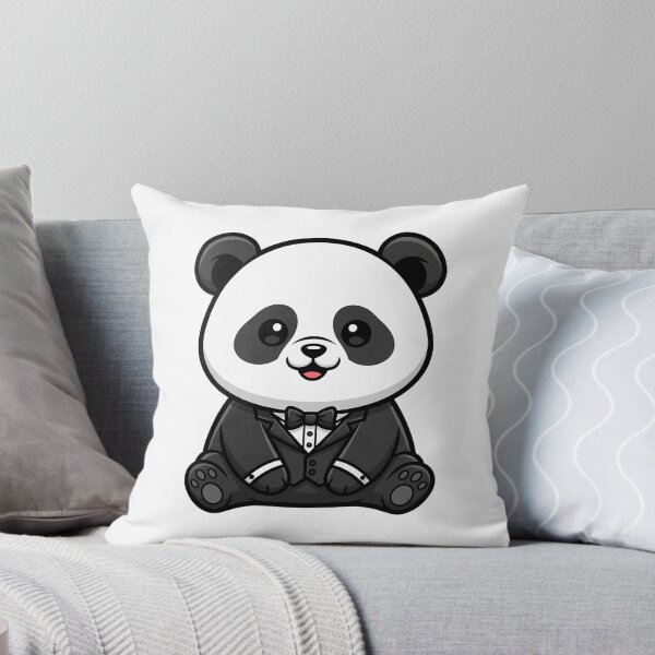 Item preview, Dapper Panda in Tuxedo - Cute Formal Animal Illustration designed and sold by k3rstman1.