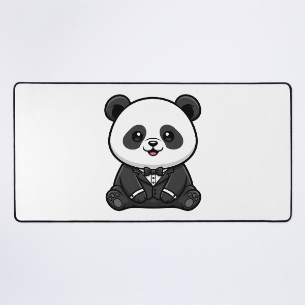 Item preview, Dapper Panda in Tuxedo - Cute Formal Animal Illustration designed and sold by k3rstman1.