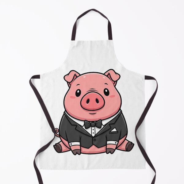 Item preview, Dapper Pig in a Tuxedo Cartoon Illustration designed and sold by k3rstman1.