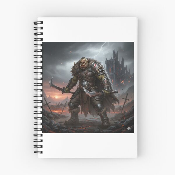 Item preview, Gorath the Reaper – Orc Warrior of the Twin Kamas designed and sold by BlingandGifts.