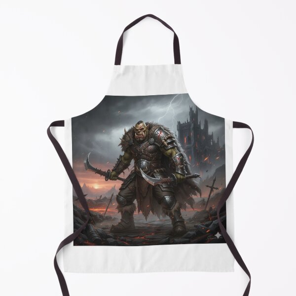 Item preview, Gorath the Reaper – Orc Warrior of the Twin Kamas designed and sold by BlingandGifts.