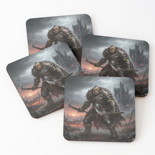 Item preview, Gorath the Reaper – Orc Warrior of the Twin Kamas designed and sold by BlingandGifts.